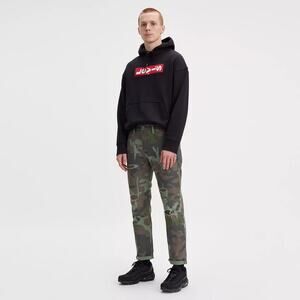 Levi’s Hi-Ball Roll Camo Cropped Distressed Jeans Men's Size 28 Waist